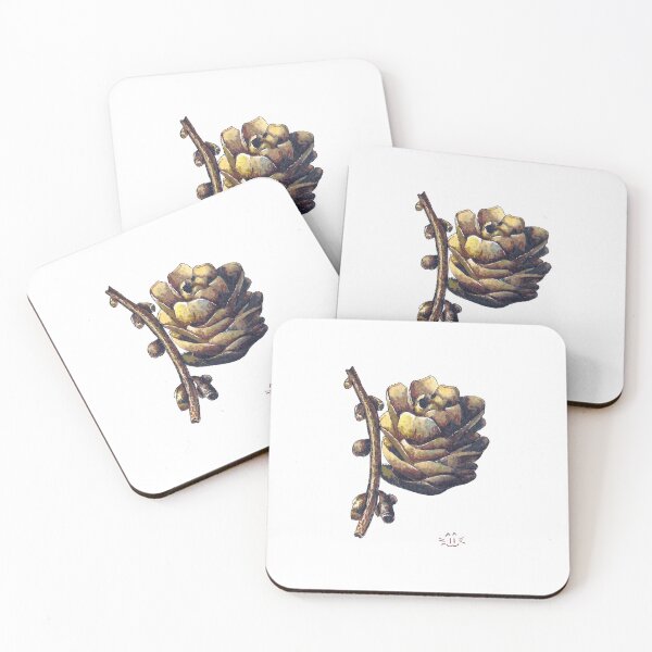 Scandi cone Coasters (Set of 4)