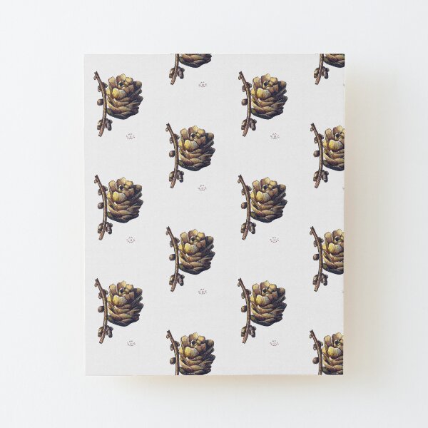 Scandi cone Wood Mounted Print