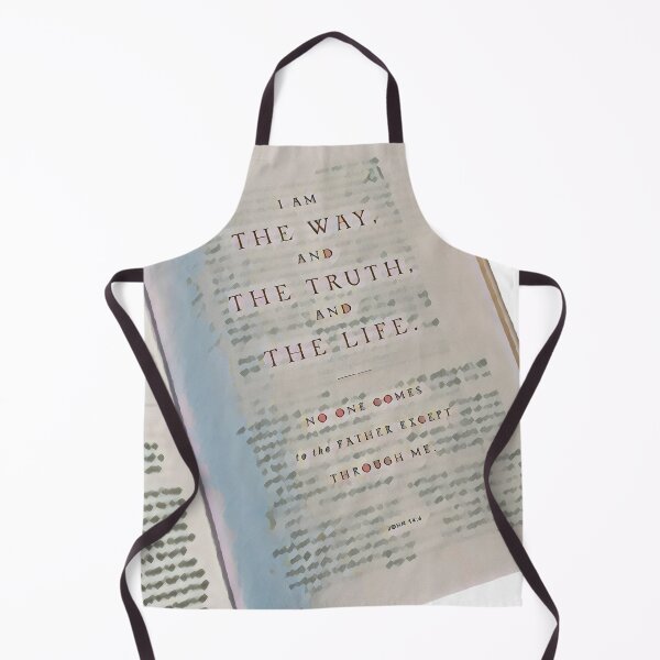 Item preview, John 14:6 verse artwork designed and sold by miarantipole.
