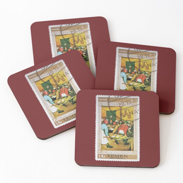 Item preview, Village Wedding by Bruegel 1967 Stamp designed and sold by StampCollection.
