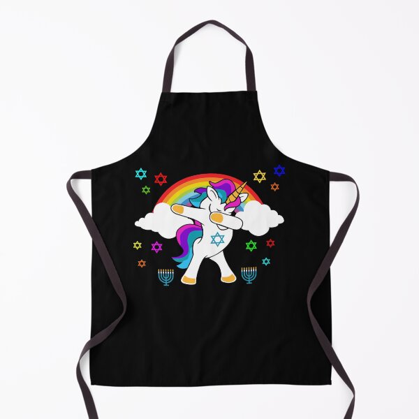 Item preview, Hanukkah Unicorn Dabbing Jew Chanukah designed and sold by Ibu83.