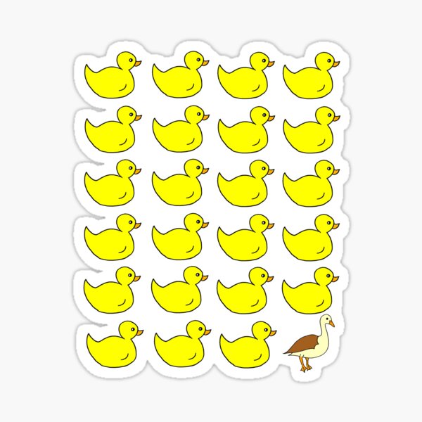 Duck Duck Goose Sticker