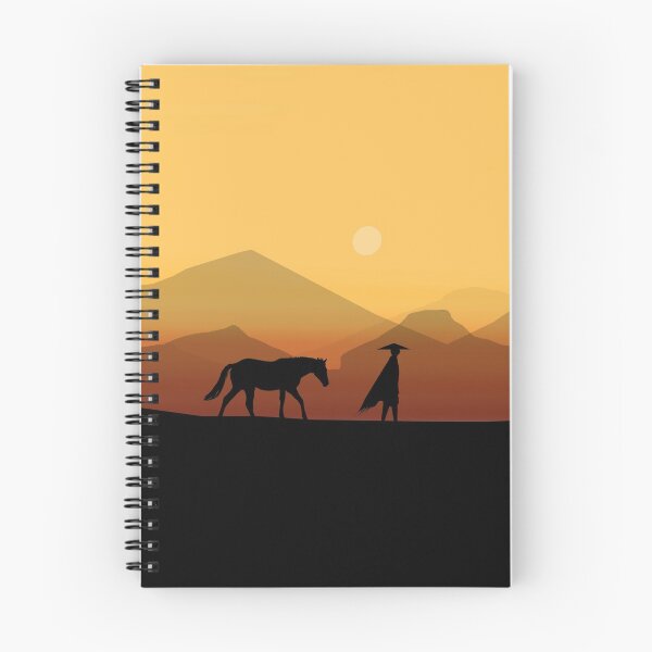Item preview, Cute red, orange, yellow watercolor design with mountain landscape man with a horse at sunset. Iphone or Samsung phone Case & Cover designed and sold by RoManSmArt.