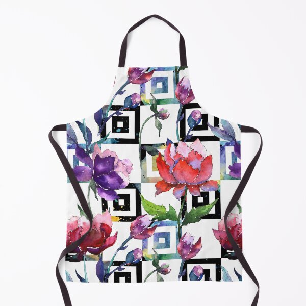 Item preview, Purple and red peonie flower pattern designed and sold by RoyalPeople.