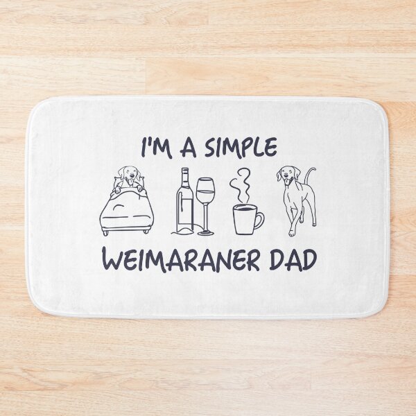 Item preview, Kopie von I'm A Simple DOG DAD - Love Sleep Wine Coffee Ridgeback Dad designed and sold by SiRaGeckoDesign.