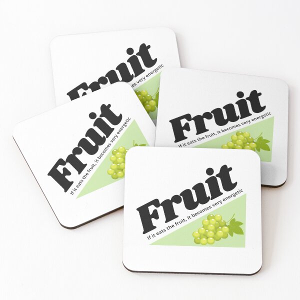 Item preview, Bad translation if it eats the fruit it becomes very energetic designed and sold by promisesarelies.