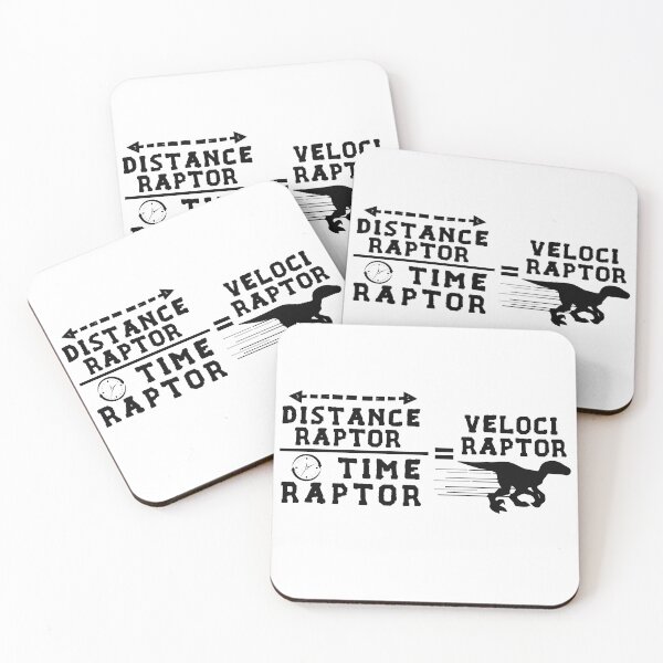 Item preview, Velociraptor Math - Funny Dinosaur Velocity Formula designed and sold by Life Shop.