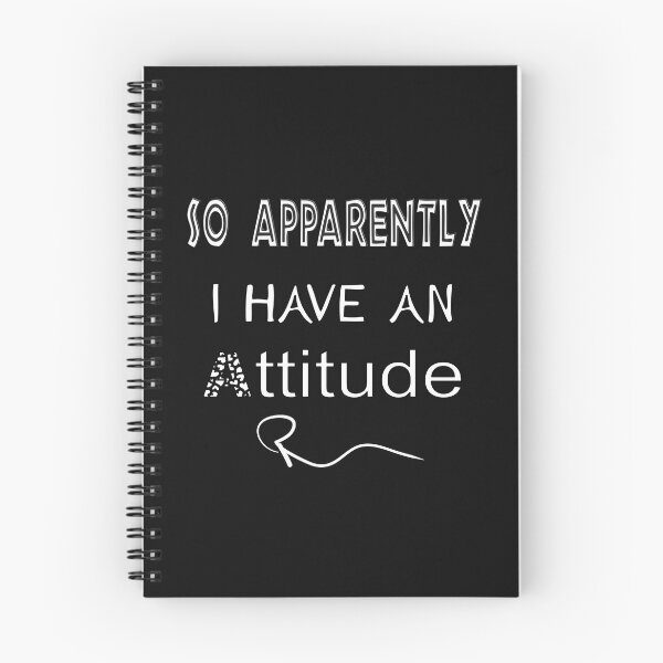 Item preview,  SO APPARENTLY I HAVE AN ATTITUDE FUNNY SARCASTIC designed and sold by Ralek.