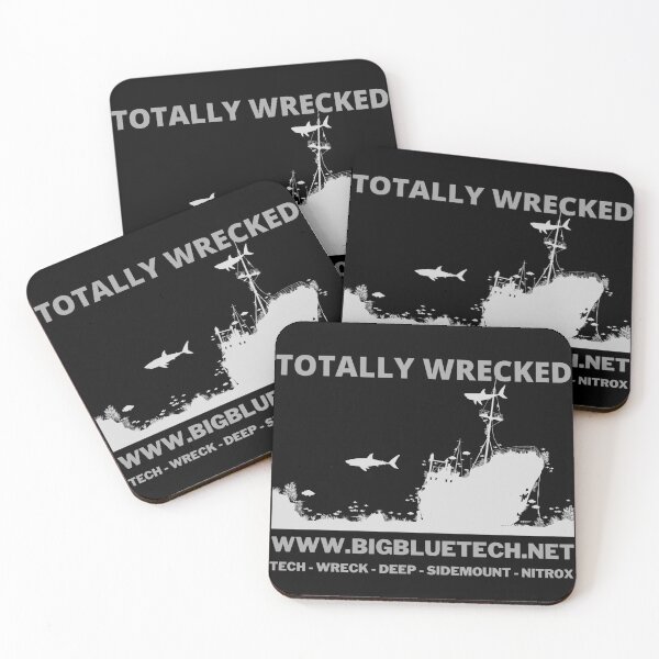 Item preview, Totally Wrecked - Big Blue Tech designed and sold by BigBlueDiving.