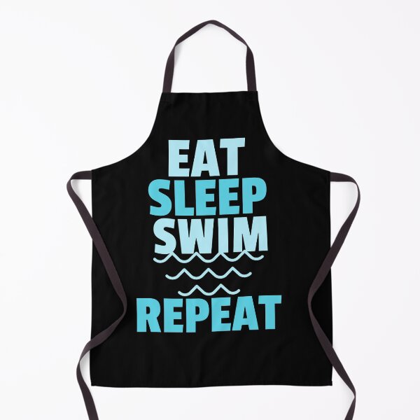 Item preview, "Eat Sleep Swim Repeat" designed and sold by Salma Satya & Co.