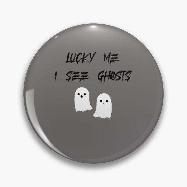 Item preview, Lucky Me I See Ghosts heart  designed and sold by 3colors3.