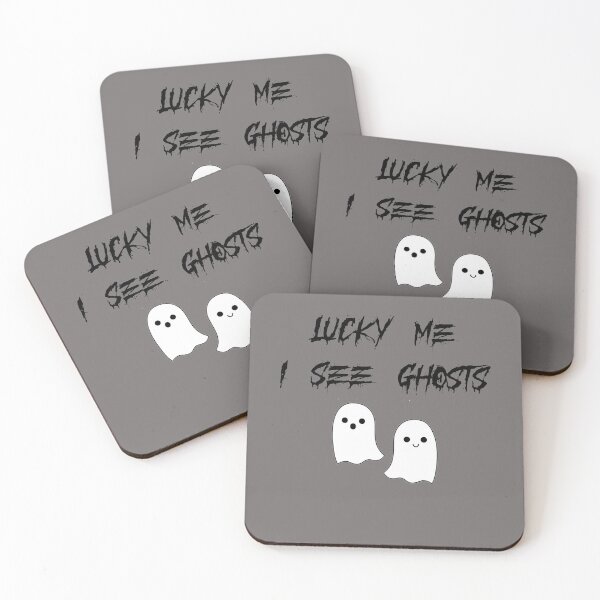 Item preview, Lucky Me I See Ghosts heart  designed and sold by 3colors3.