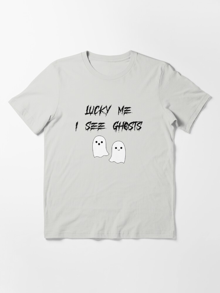 Discover Lucky Me I See Ghosts Heart  Essential T-Shirt