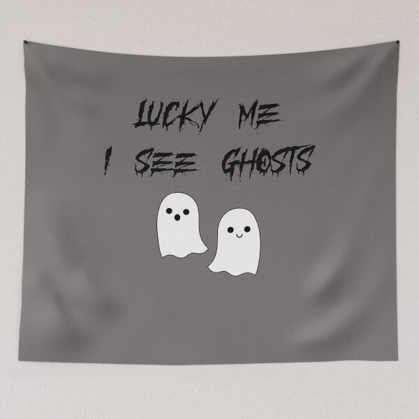 Item preview, Lucky Me I See Ghosts heart  designed and sold by 3colors3.