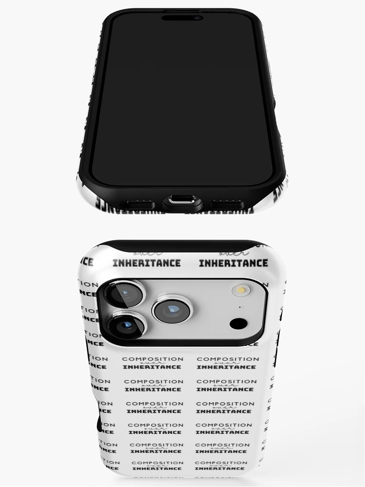 Thumbnail 3 of 4, iPhone Case, Composition Over Inheritance - 2 designed and sold by dev-tats.