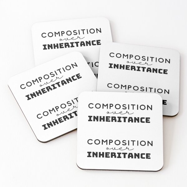 Item preview, Composition Over Inheritance - 2 designed and sold by dev-tats.