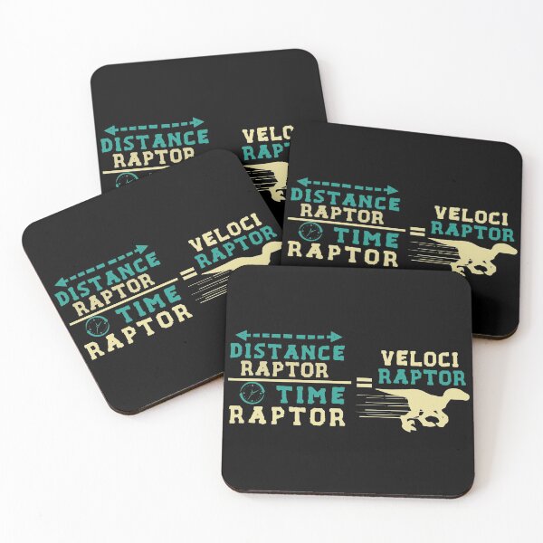 Item preview, Velociraptor Math - Funny Dinosaur Velocity Formula designed and sold by Life Shop.