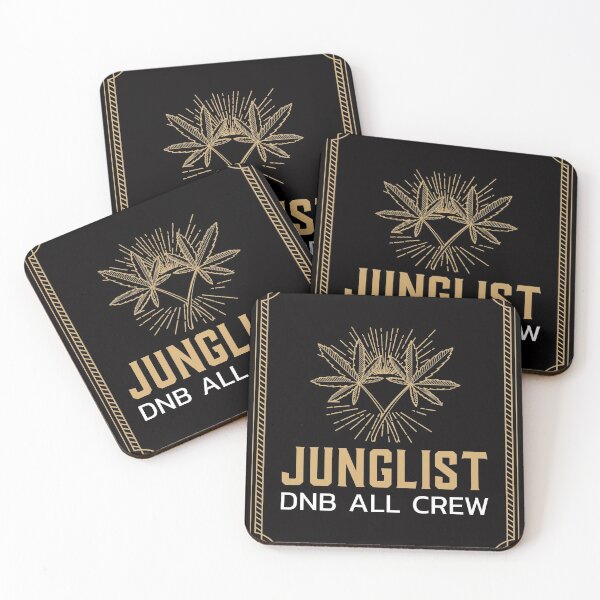 Item preview, Junglist DnB Weed Dance Music Cannabis Club Festival DJ MC  designed and sold by Ravermonkey.