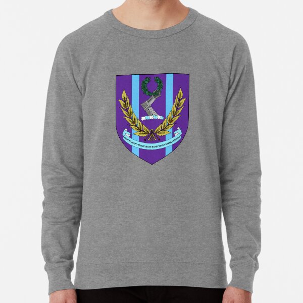 University College London Coat of Arms with Academic Scarf Lightweight Sweatshirt