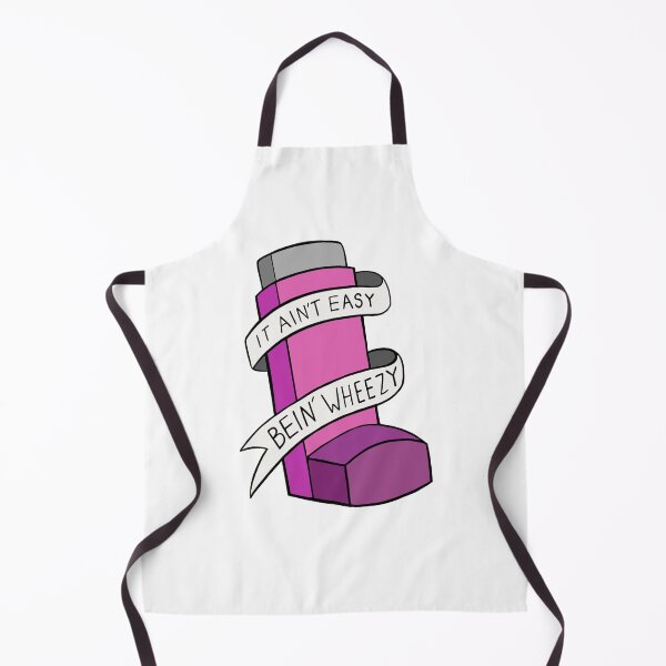 Item preview, It ain't easy bein' wheezy (Pink) Asthma designed and sold by BaconPancakes21.