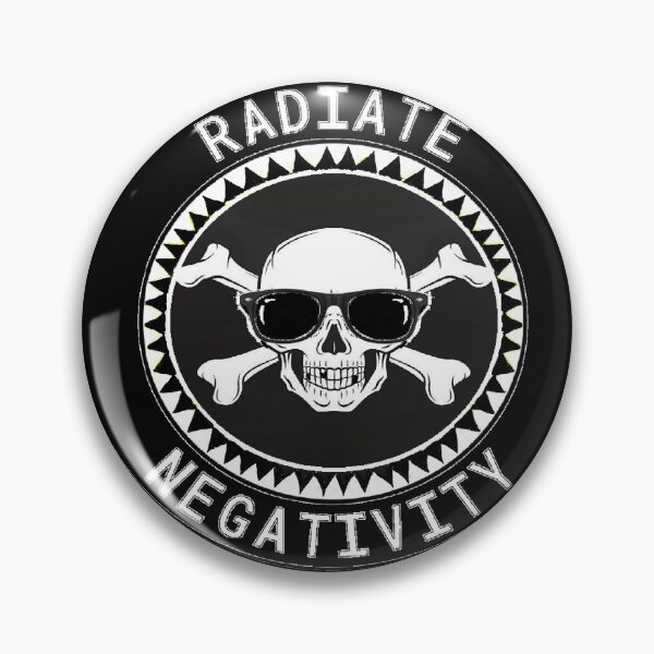 Item preview, Radiate Negativity gothic pirate skull by LowEndGraphics  designed and sold by LowEndGraphics.