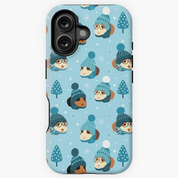 Item preview, Cute Guinea Pig with Snowflake in winter designed and sold by Lulupainting.