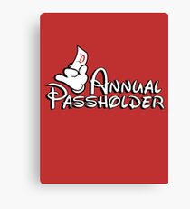Passholder Canvas Print