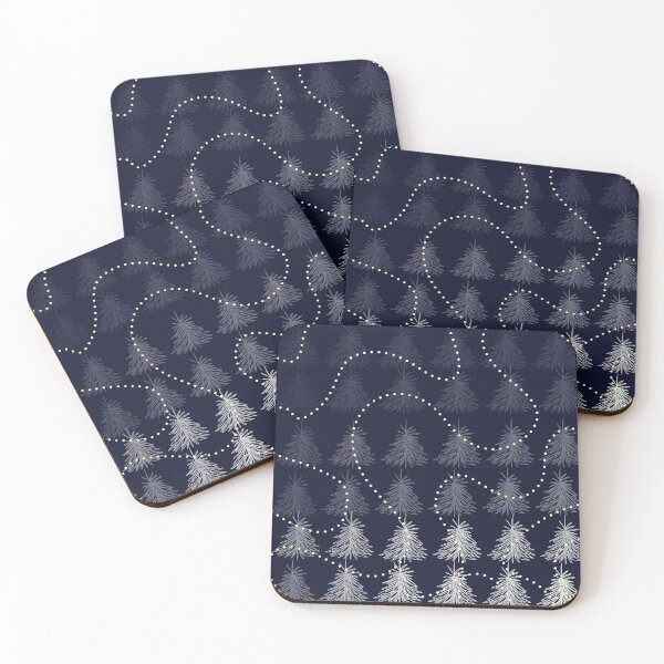 Item preview, Fading Trees on Blue designed and sold by Walker Colors.