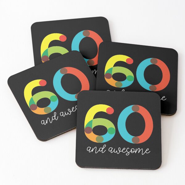 Item preview, 60 and Awesome designed and sold by VicEllisArt.