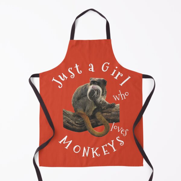 Item preview, Just a Girl Who Loves Monkeys Cute Gifts for Women and Girls designed and sold by NUMAcreations.