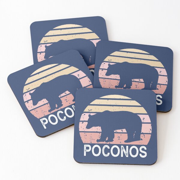 Item preview, Poconos Retro Bear designed and sold by Esskay Designs.