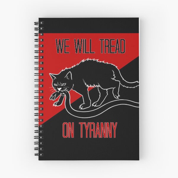 Item preview, WE WILL TREAD ON TYRANNY LEFTIST FLAG designed and sold by stayathomegamer.