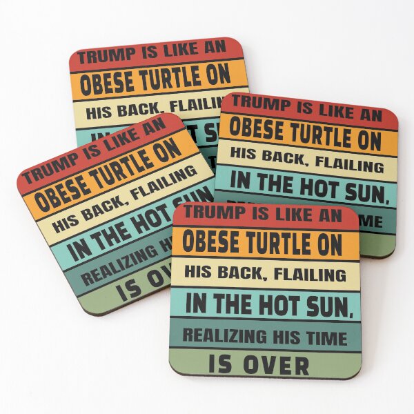 Item preview, Trump Obese Turtle On His Back designed and sold by Tovahblue.