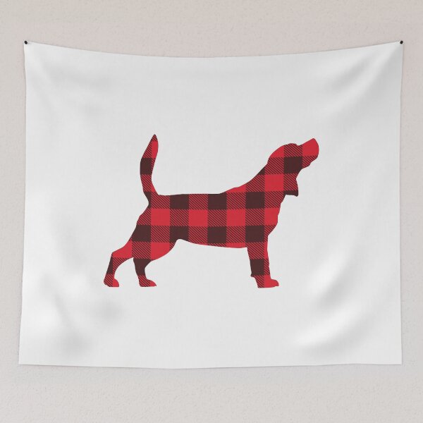 Item preview, beagle christmas plaid  designed and sold by Babmk.
