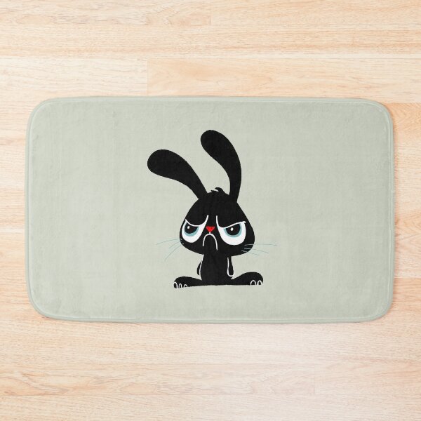 Item preview, Cute Grumpy Bunny designed and sold by Doozal.