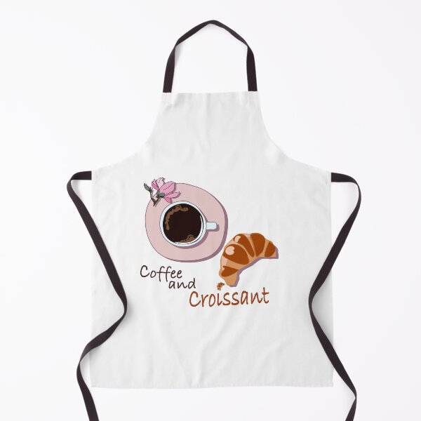 Item preview, Coffee and croissant designed and sold by orangerinka.