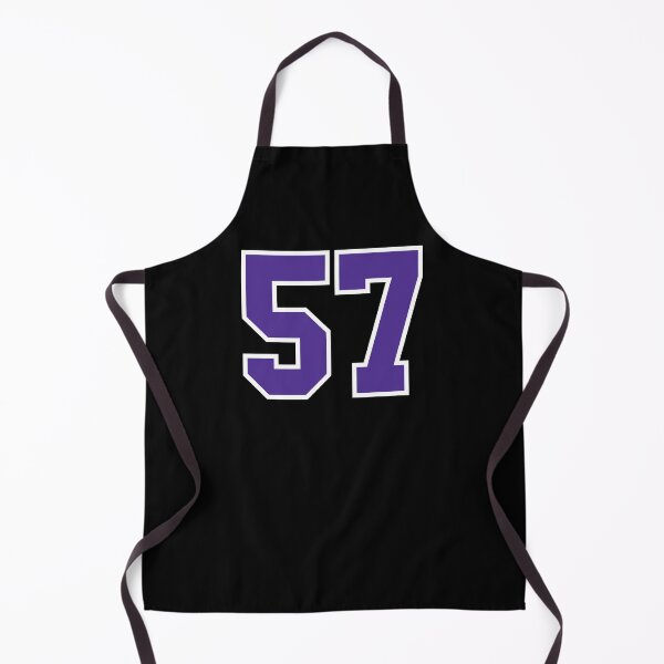 Item preview, Fifty-Seven Purple Jersey Number Sports 57 designed and sold by HelloFromAja.