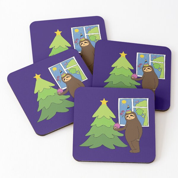 Item preview, Sloth Christmas tree designed and sold by Phate86.