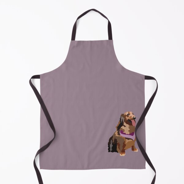Item preview, Long Haired Dachshund Dog Portrait Digital Illustration designed and sold by sherylwylie.