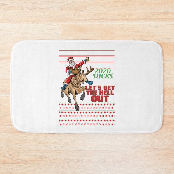 Item preview, 2020 sucks Santa riding horse Classic T-Shirt designed and sold by thebearderhood.
