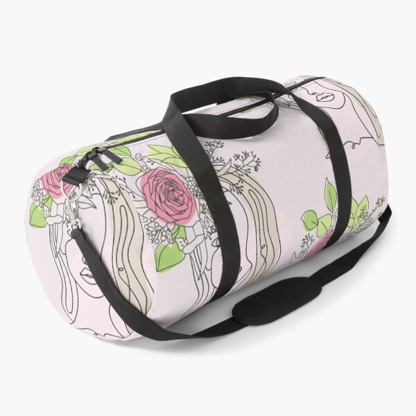 Item preview, Women Face with Floral Wreath Nymph Line Art designed and sold by HerMindSpeaks.