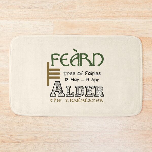 Item preview, Ogham Alder/Fearn Tree of Fairies designed and sold by Prints4Pagans.