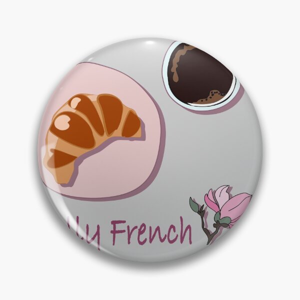 Item preview,  Coffee and  french croissant designed and sold by orangerinka.