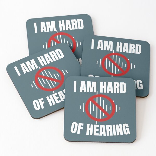Item preview, I am hard of hearing  designed and sold by aoichan3939.