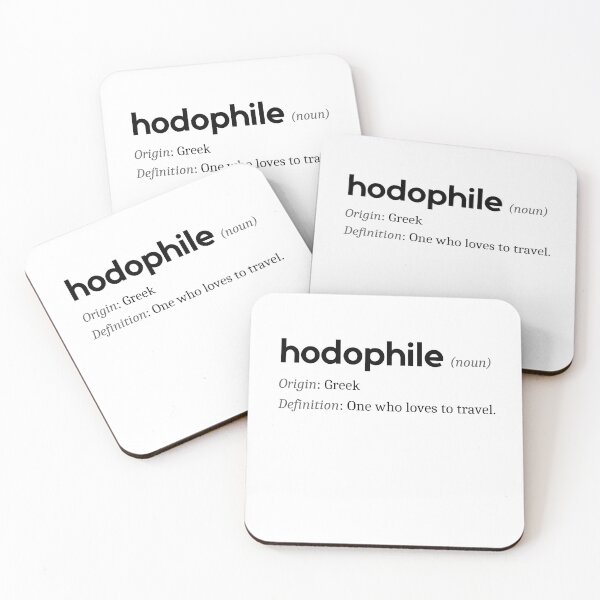 Item preview, Hodophile Dictionary: One Who Loves to Travel designed and sold by suwarnaadi.
