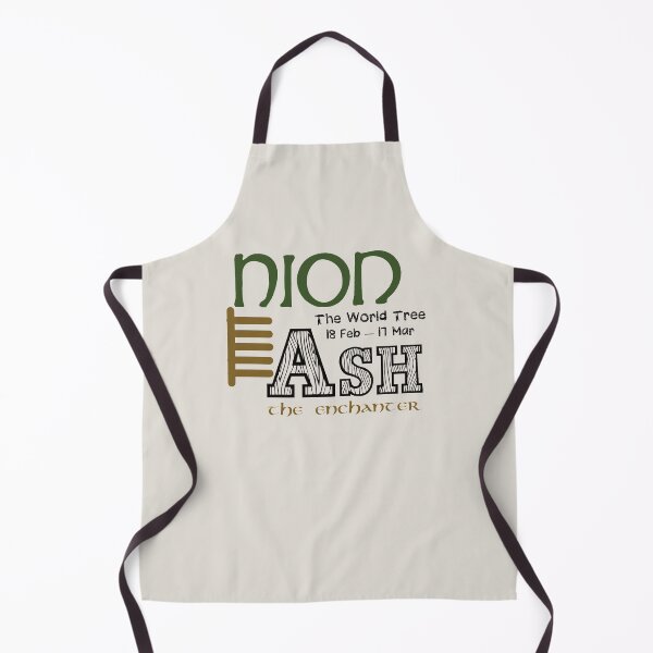 Item preview, Ogham Ash/Nion The World Tree designed and sold by Prints4Pagans.