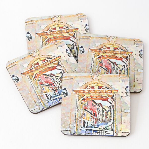 Item preview, L'Aquila: city gate designed and sold by Giuseppe Cocco.