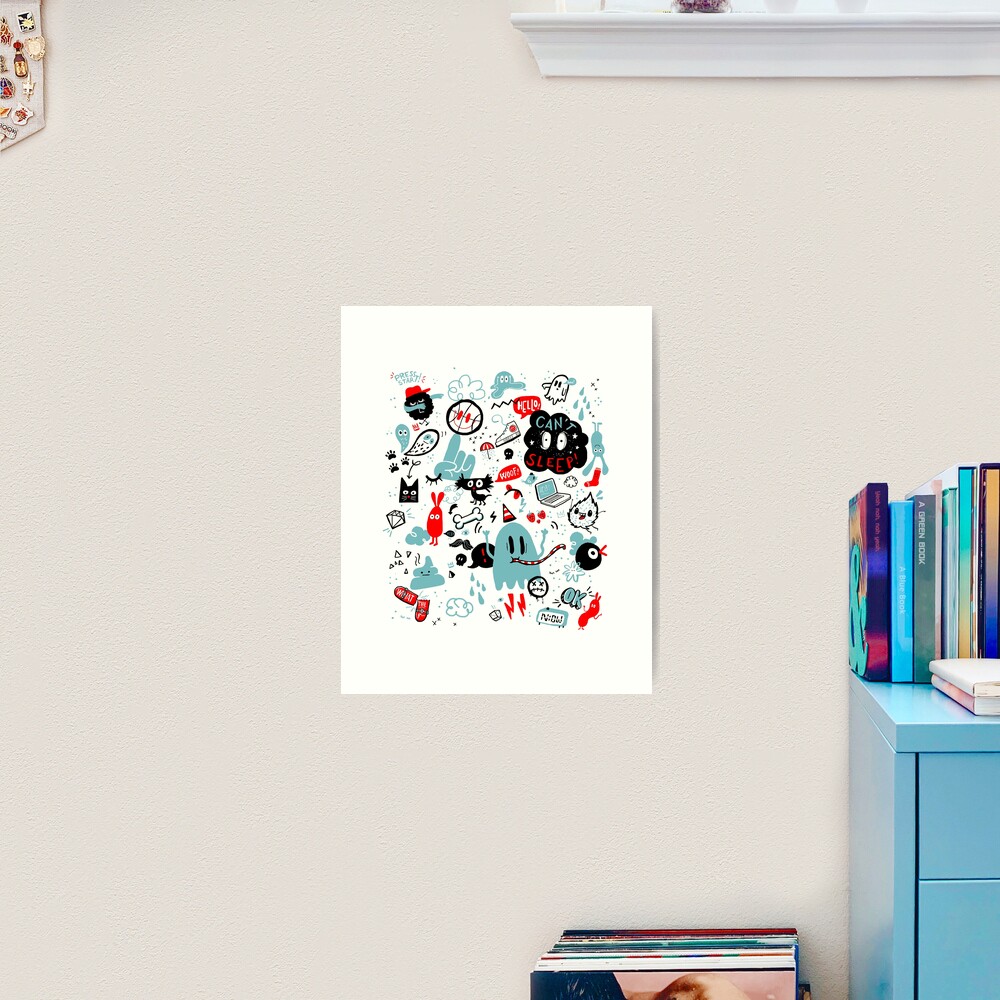 Doodle Art Print