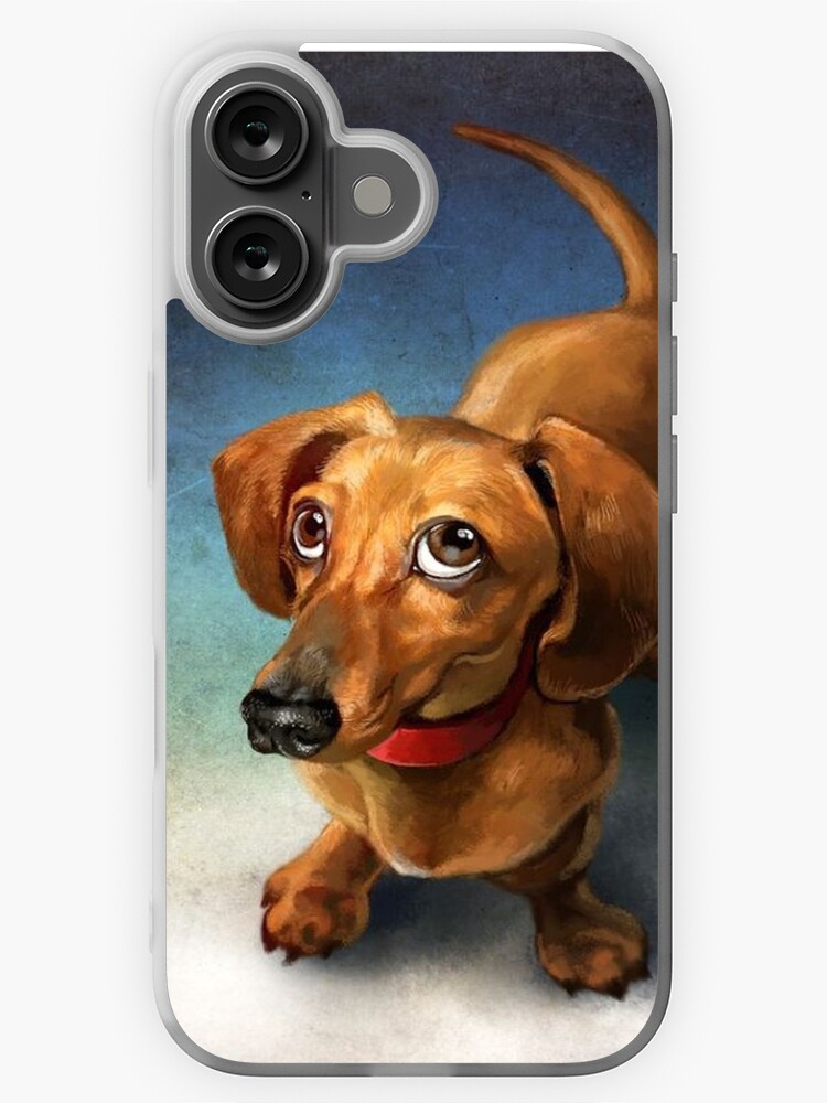 Sausage Dog Cute Durable Phone Cases Cute Dachshund Phone Case