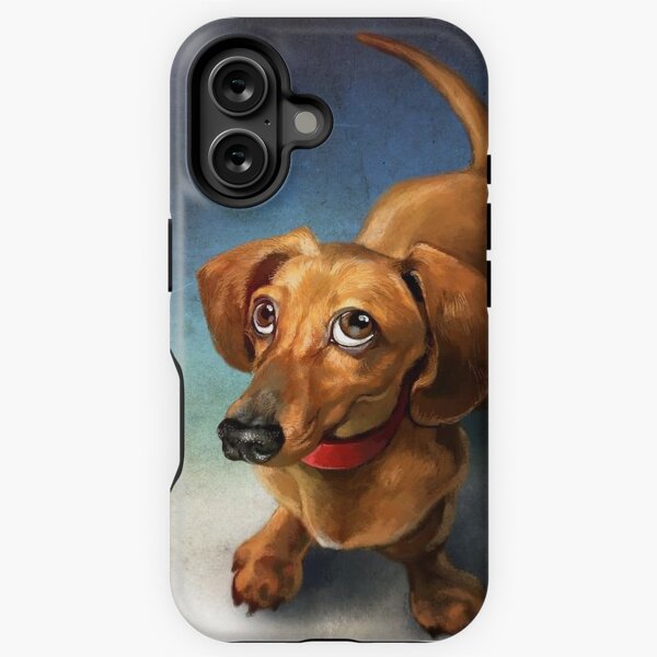 Item preview, Dachshund Dog cute Portrait Art designed and sold by Coolstuff4you71.